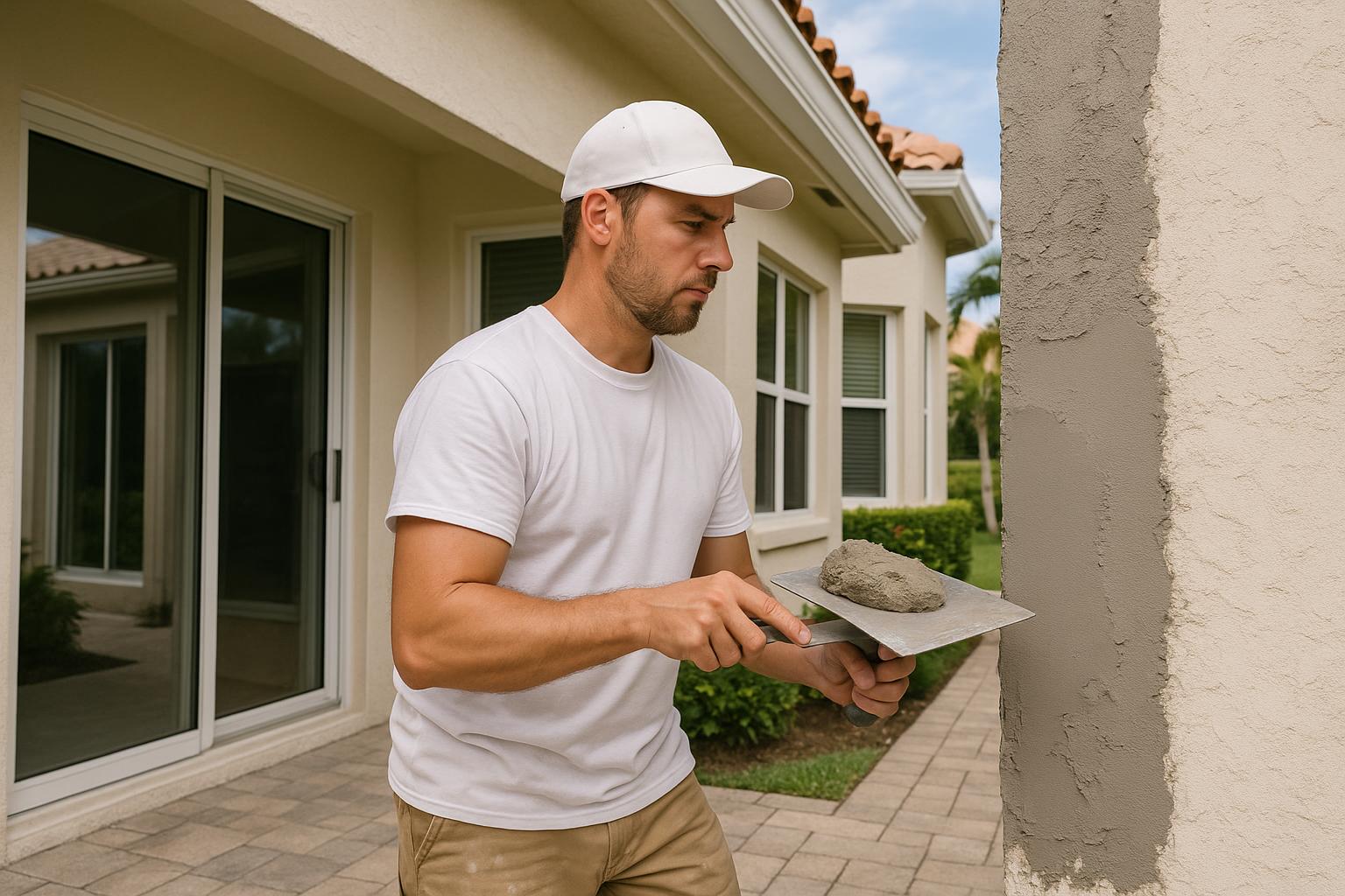 Stucco Repair & Installation service by Miami Exterior Remodeling