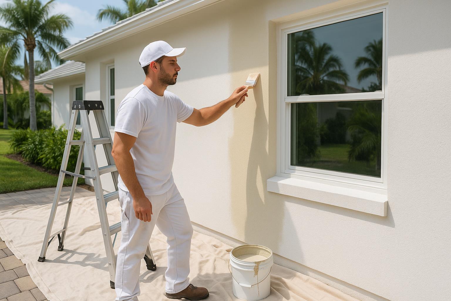 Exterior Painting service by Miami Exterior Remodeling